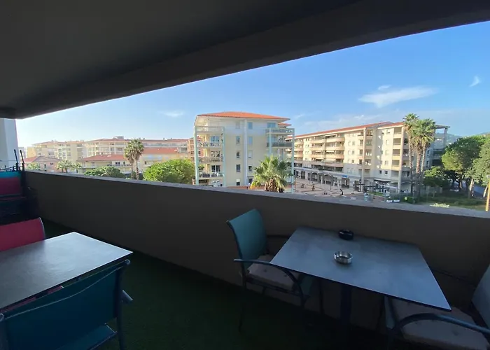 Lägenhet 06ch Beautiful T3 With Terrace - 300m Exflora Park Antibes