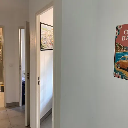 06ch Beautiful T3 With Terrace - 300m Exflora Park Antibes