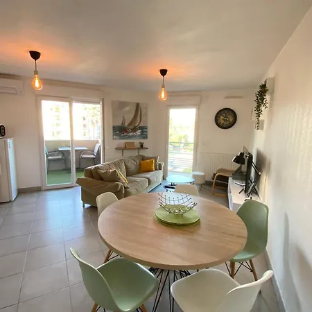 Apartman 06ch Beautiful T3 With Terrace - 300m Exflora Park