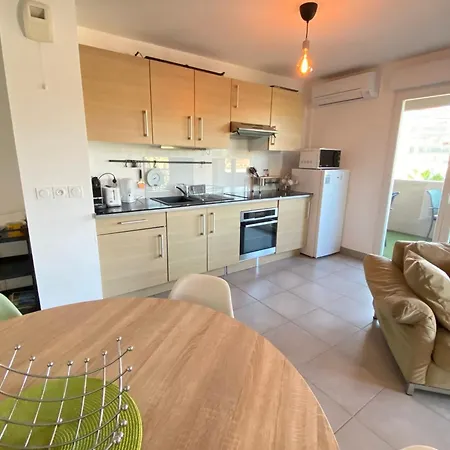 Apartament 06ch Beautiful T3 With Terrace - 300m Exflora Park Antibes