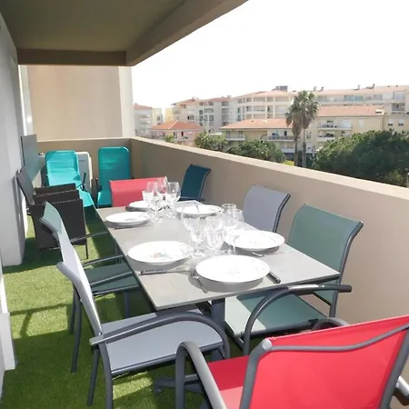 06ch Beautiful T3 With Terrace - 300m Exflora Park * Antibes